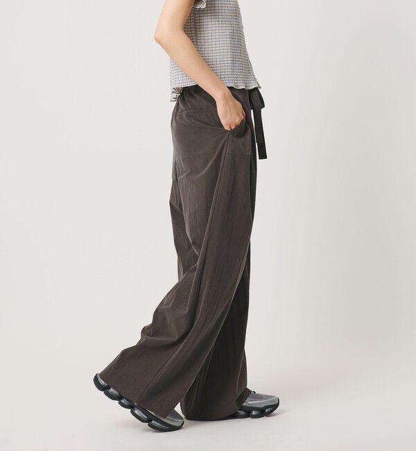 BEAUTY&YOUTH UNITED ARROWS「セルロースブレンド  ベルトループ ワイドパンツ ウォッシャブル」|その他|