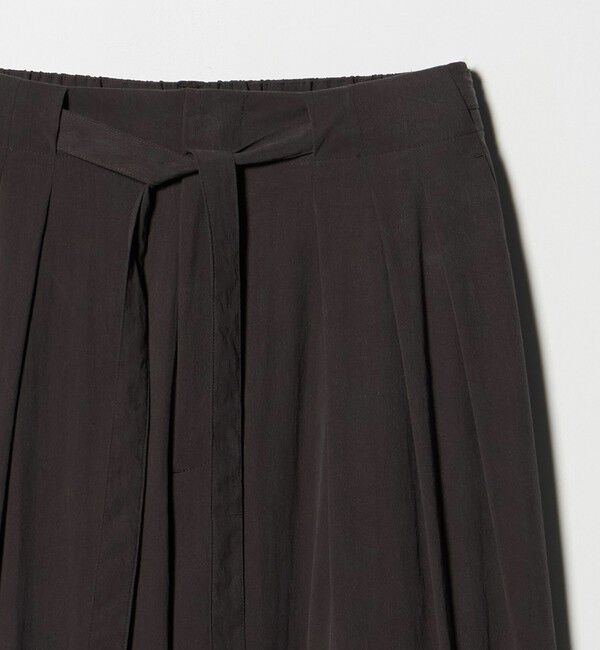 BEAUTY&YOUTH UNITED ARROWS「セルロースブレンド  ベルトループ ワイドパンツ ウォッシャブル」|その他|