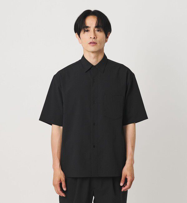 BEAUTY&YOUTH UNITED ARROWS「KOMATSU PACK トロピカル レギュラー シャツ FORM型 ストレッチ 吸水速乾 UVカット セットアップ対応」|シャツ・ブラウス|