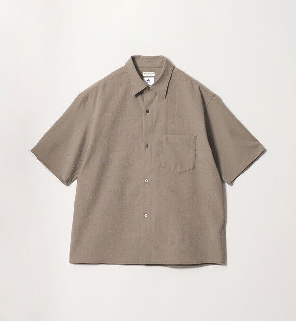 BEAUTY&YOUTH UNITED ARROWS「KOMATSU PACK トロピカル レギュラー シャツ FORM型 ストレッチ 吸水速乾 UVカット セットアップ対応」|シャツ・ブラウス|