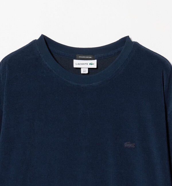 BEAUTY&YOUTH UNITED ARROWS「＜LACOSTE for BEAUTY&YOUTH＞ ワントーン パイル ショートスリーブ Tシャツ」|Tシャツ・カットソー|