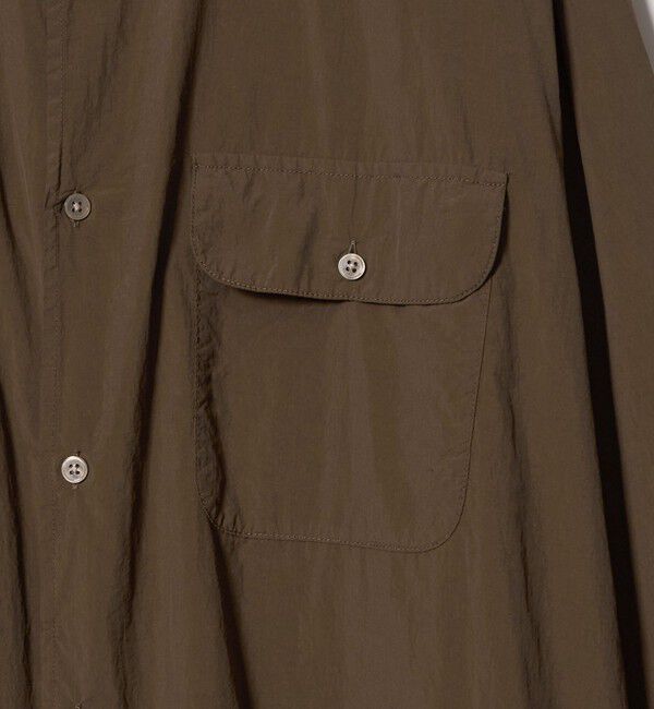 STEVEN ALAN「＜Steven Alan＞ シアー ナイロン ガーメントダイ シャツ」|シャツ・ブラウス|