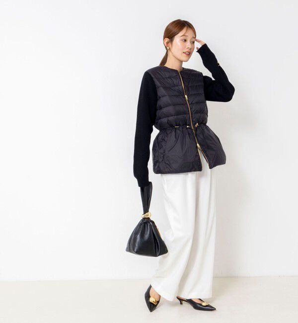 NOLLEY'S「【WEB＆一部店舗限定色アイテム】【TAION/タイオン】ニットコンビダウンジャケット」|ダウン|