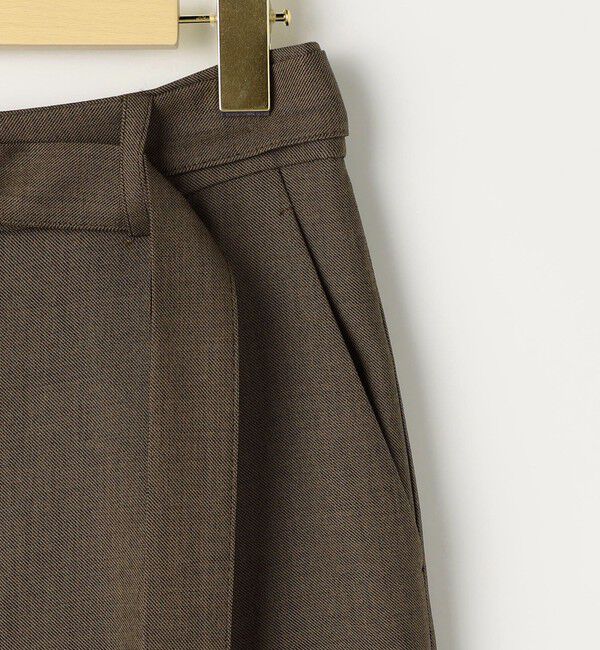 NOLLEY'S sophi「《セットアップ対応》ウォッシャブルドライシャークタックセミワイドパンツ」|その他|