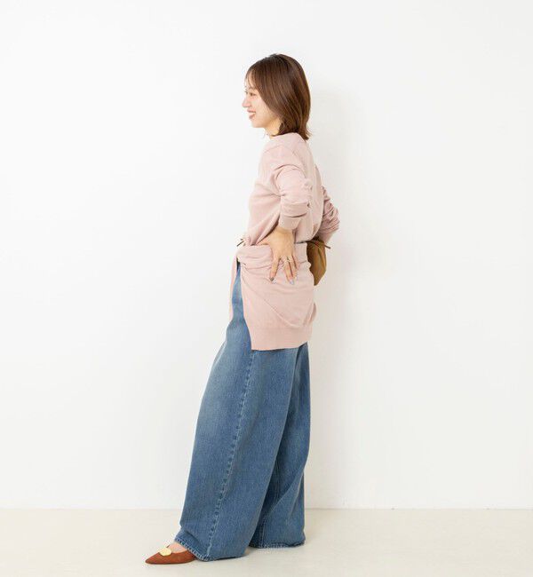 NOLLEY'S「【 SHOP PRESS二見別注カラー】レイヤードピース付きVネックプルオーバー」|ニット・セーター|