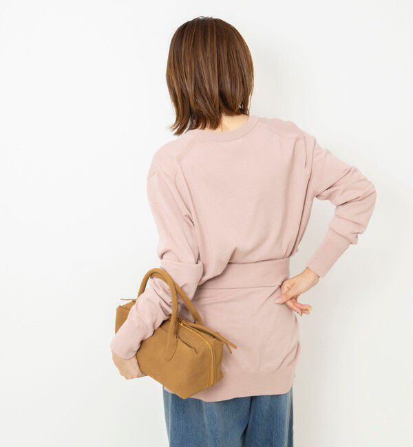 NOLLEY'S「【 SHOP PRESS二見別注カラー】レイヤードピース付きVネックプルオーバー」|ニット・セーター|