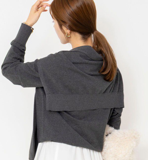 NOLLEY'S「【 SHOP PRESS二見別注カラー】レイヤードピース付きVネックプルオーバー」|ニット・セーター|