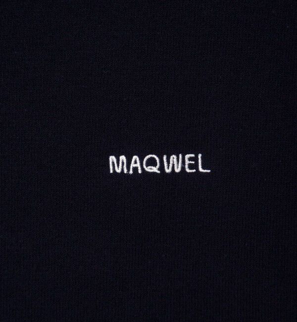 MAQWEL「【MAQWEL/マクウェル】スウェットライクニット」|ニット・セーター|