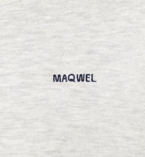 MAQWEL「【MAQWEL/マクウェル】スウェットライクニット」|ニット・セーター|