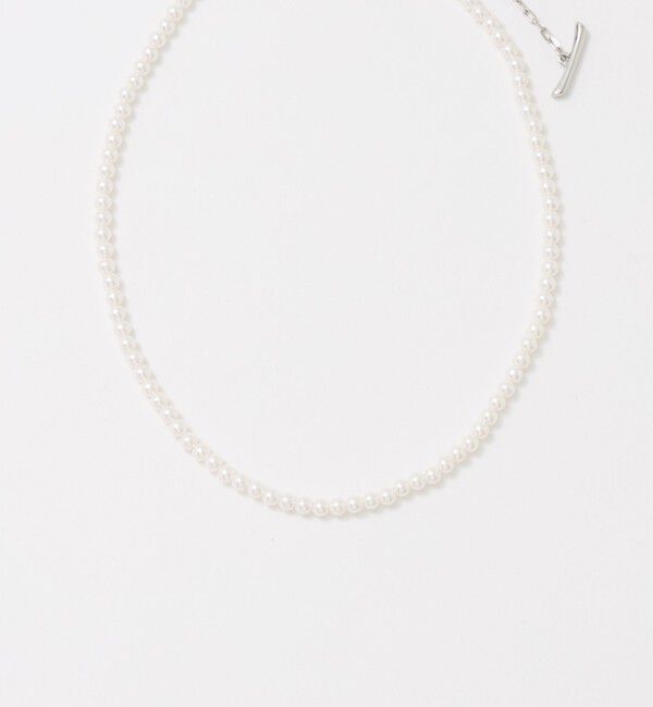 UNITED ARROWS「4MM イミテーションパール 2WAY ネックレス」|ネックレス|
