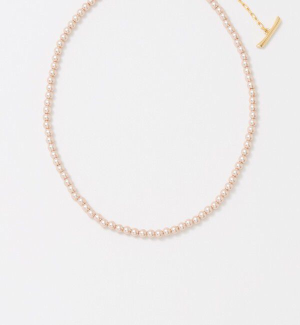 UNITED ARROWS「4MM イミテーションパール 2WAY ネックレス」|ネックレス|