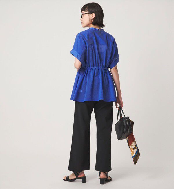 UNITED ARROWS green label relaxing「【結論シリーズ】ギャザーハイウエストブラウス」|シャツ・ブラウス|
