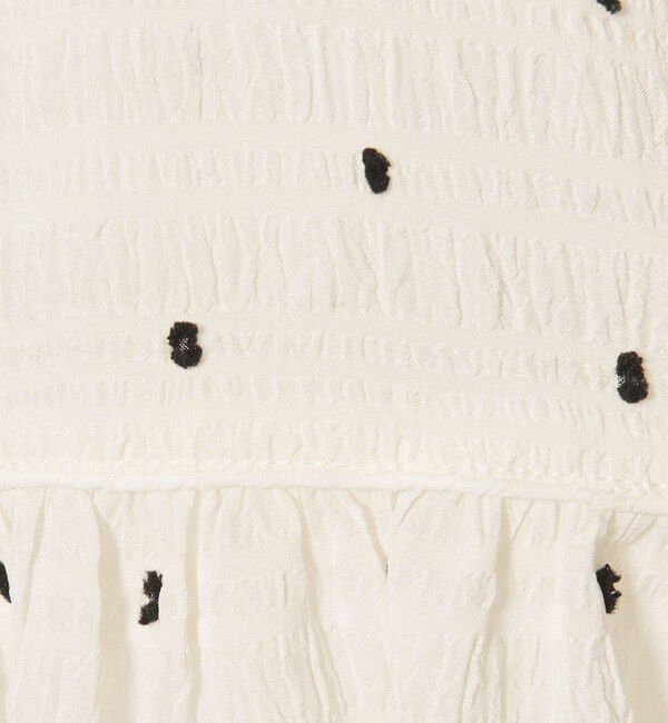 EMMEL REFINES「＜EMMEL REFINES＞EM カットドビー 2WAY ブラウス」|シャツ・ブラウス|