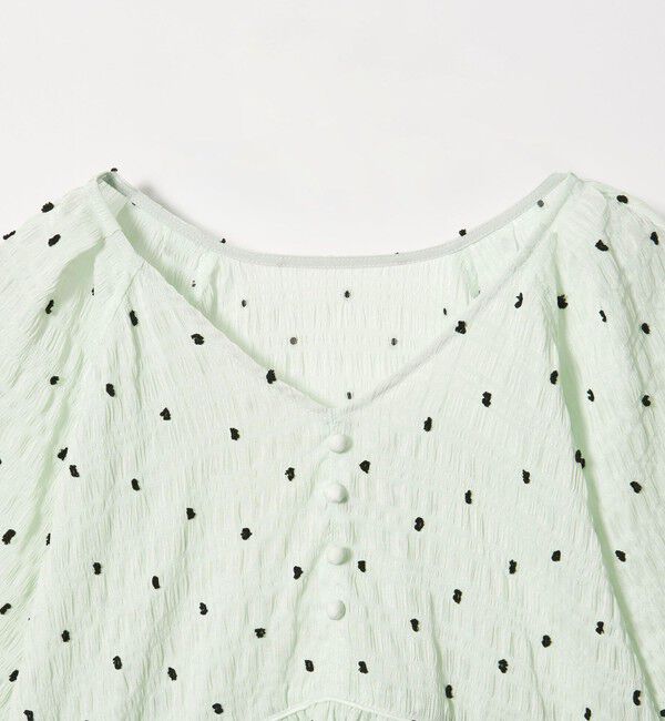 EMMEL REFINES「＜EMMEL REFINES＞EM カットドビー 2WAY ブラウス」|シャツ・ブラウス|