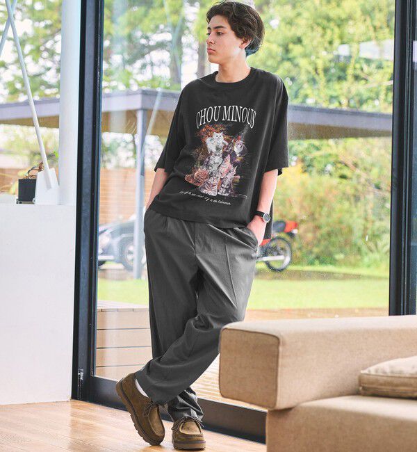 UNITED ARROWS green label relaxing「Dot Air オルマイ ワイド イージーパンツ W3 -ストレッチ-」|その他|