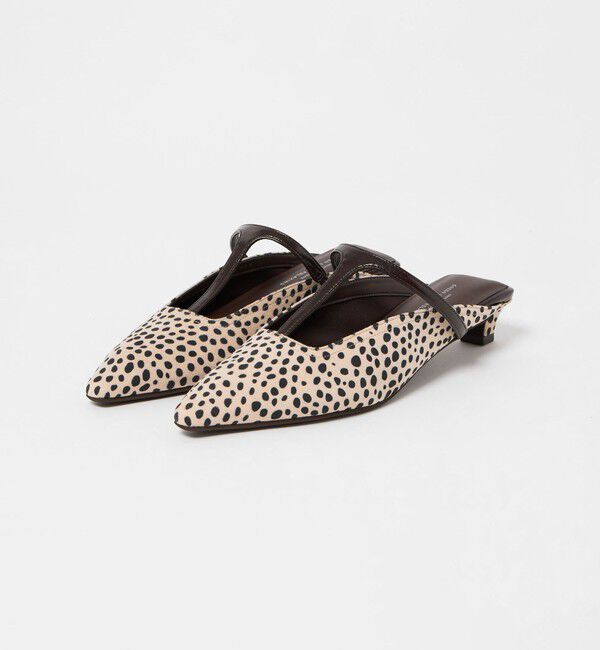 UNITED ARROWS green label relaxing「Tストラップ ミュール」|パンプス|