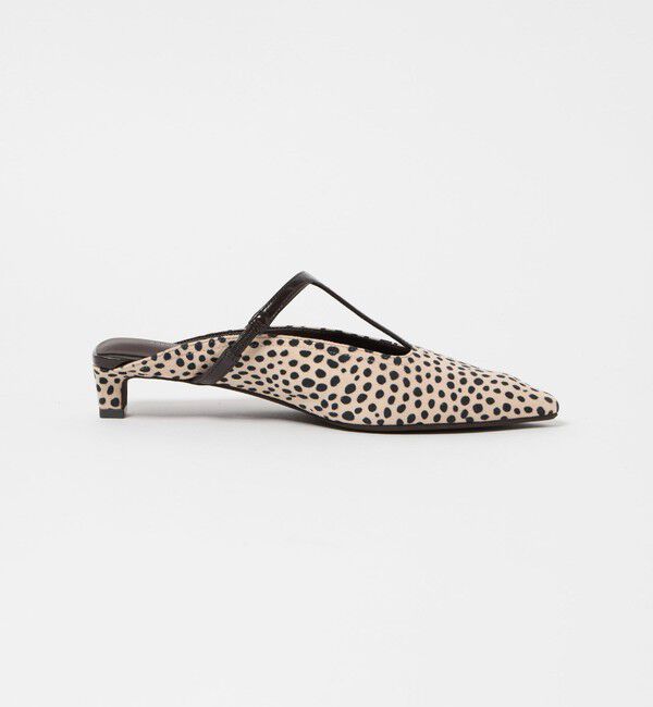 UNITED ARROWS green label relaxing「Tストラップ ミュール」|パンプス|
