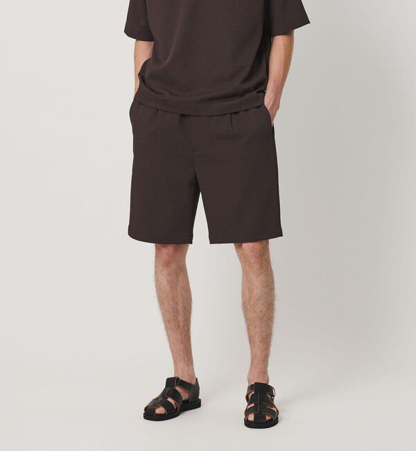 BEAUTY&YOUTH UNITED ARROWS「Air Dobby イージー ショーツ ヨコストレッチ 吸水速乾 ウォッシャブル」|その他|DK.BROWN