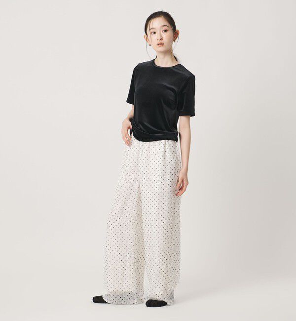 BEAUTY&YOUTH UNITED ARROWS「【別注】＜PAES＞メッシュ ストリング フラットシューズ/ブラック」|バレエシューズ|