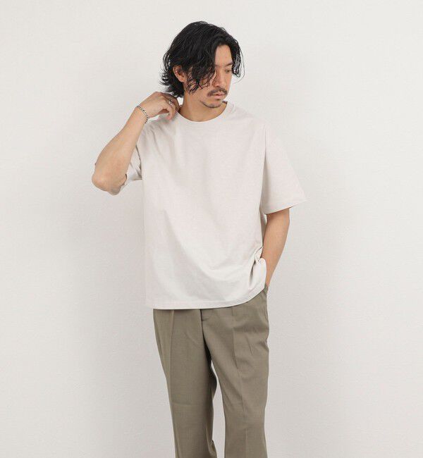 NOLLEY'S goodman「【BECシリーズ】コンパクトコーマ ワイドシルエットＴシャツ 26SS」|Tシャツ・カットソー|