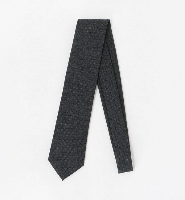UNITED ARROWS「＜ERRICO FORMICOLA＞ソリッド ネクタイ」|ネクタイ・蝶ネクタイ|DK.GRAY