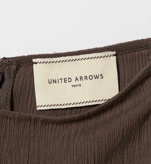 UNITED ARROWS「クレープ ストレート ワンピース ‐ウォッシャブル‐」|ワンピース|