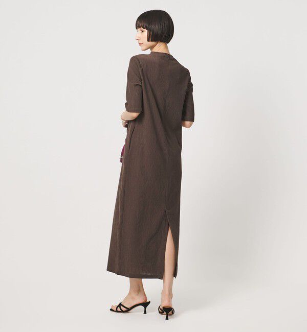 UNITED ARROWS「クレープ ストレート ワンピース ‐ウォッシャブル‐」|ワンピース|