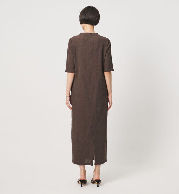 UNITED ARROWS「クレープ ストレート ワンピース ‐ウォッシャブル‐」|ワンピース|