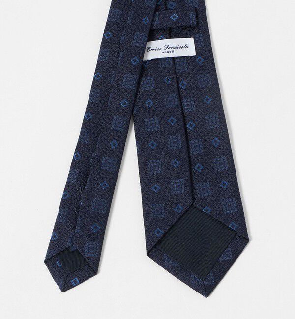 UNITED ARROWS「＜ERRICO FORMICOLA＞スクエア ジャガード ネクタイ」|ネクタイ・蝶ネクタイ|