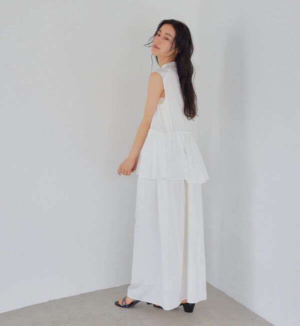 EMMEL REFINES「＜EMMEL REFINES＞EM ペプラムレイヤー ワンピース」|ワンピース|