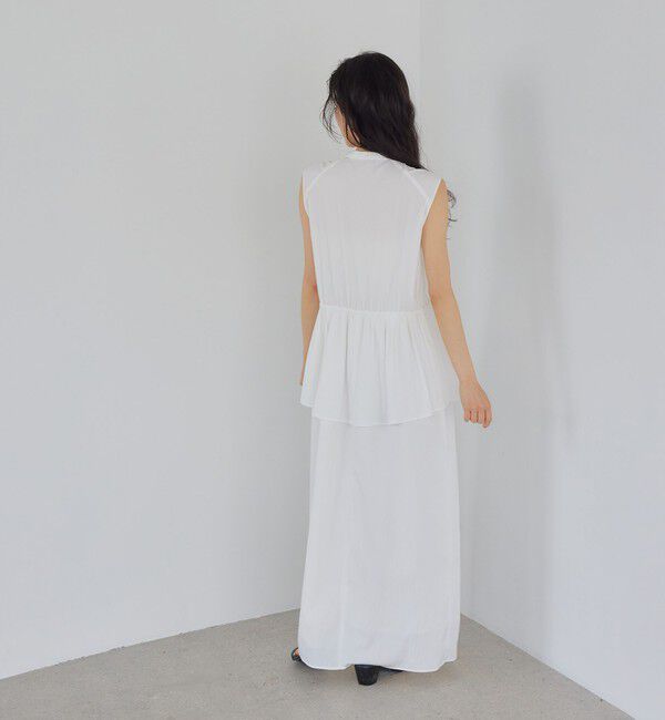 EMMEL REFINES「＜EMMEL REFINES＞EM ペプラムレイヤー ワンピース」|ワンピース|