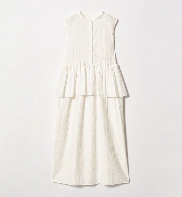 EMMEL REFINES「＜EMMEL REFINES＞EM ペプラムレイヤー ワンピース」|ワンピース|