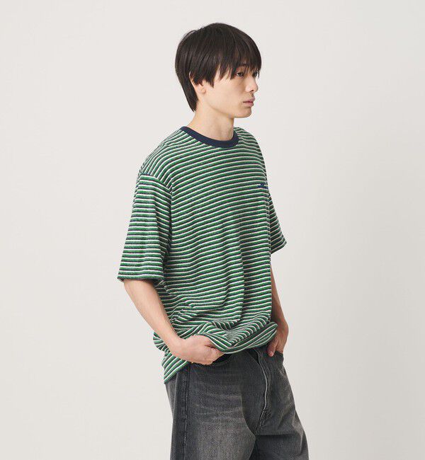 NICE WEATHER「＜NICE WEATHER＞マルチボーダー Tシャツ」|Tシャツ・カットソー|
