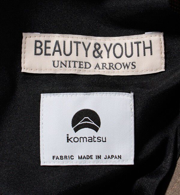 BEAUTY&YOUTH UNITED ARROWS「KOMATSU PACK トロピカル 1P テーパード イージー パンツ NO.9 ストレッチ 吸水速乾 UVカット セットアップ」|チノ|