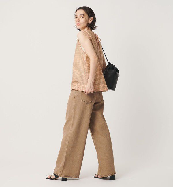 BEAUTY&YOUTH UNITED ARROWS「コットン ワイドフレア デニムパンツ」|デニム|