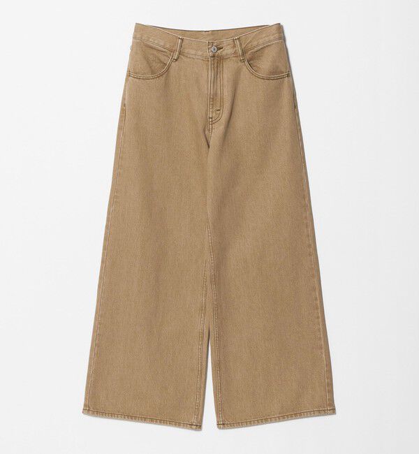 BEAUTY&YOUTH UNITED ARROWS「コットン ワイドフレア デニムパンツ」|デニム|
