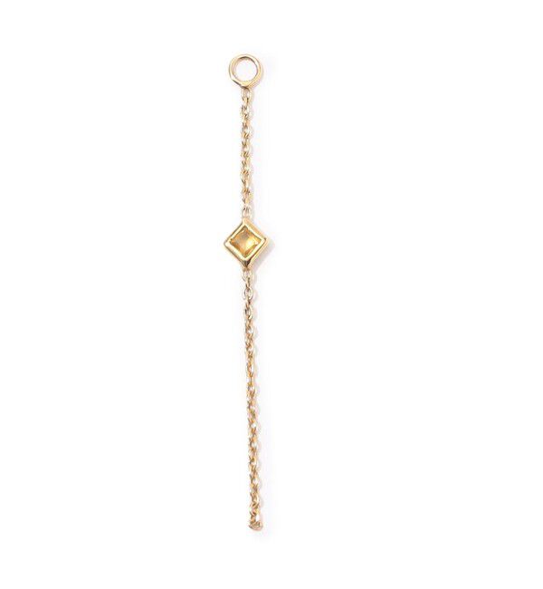 TOMORROWLAND GOODS「Metier Single Princess Gems 片耳ピアスチャーム」|その他|92 イエロー系