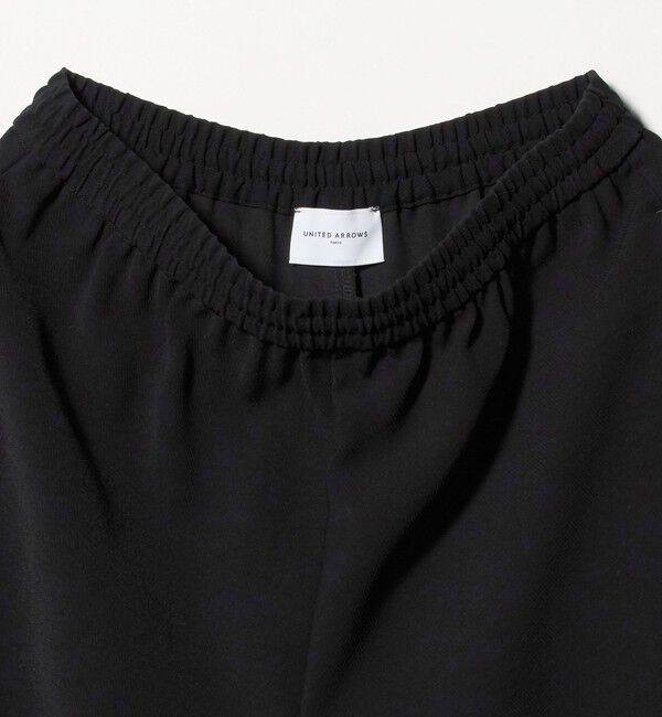 UNITED ARROWS「COMFY クロップド ワイドパンツ ‐防汚 UVカット ウォッシャブル‐」|チノ|
