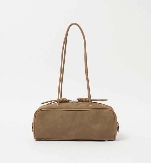 UNITED ARROWS「＜＆MyuQ＞KAKU ワイドバッグ」|ショルダー・メッセンジャー|BEIGE