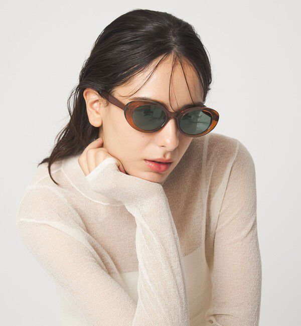 UNITED ARROWS green label relaxing「＜ONE BRILLIANT＞Chico メガネ」|メガネ|MD.BROWN