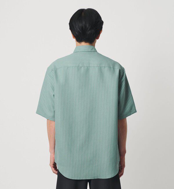 BEAUTY&YOUTH UNITED ARROWS「ライト リネンタッチ ストライプ レギュラーカラー シャツ FORM TAPERD型」|シャツ・ブラウス|