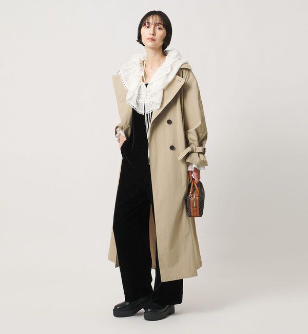 UNITED ARROWS「ベルベット サロペットパンツ」|オールインワン|