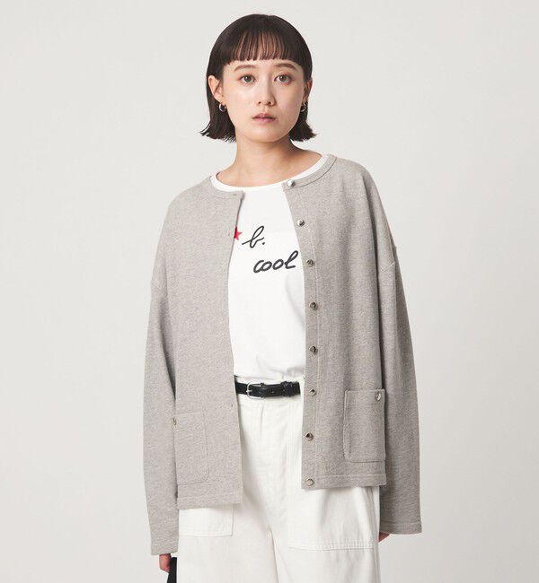 UNITED ARROWS green label relaxing「＜To b. by agnes b.コラボ＞オーバーサイズ カーディガン」|カーディガン|