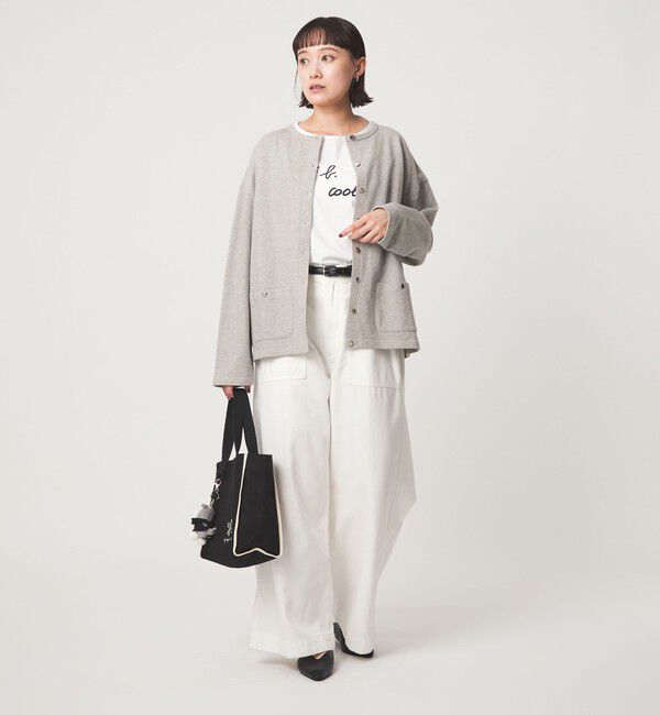 UNITED ARROWS green label relaxing「＜To b. by agnes b.コラボ＞オーバーサイズ カーディガン」|カーディガン|