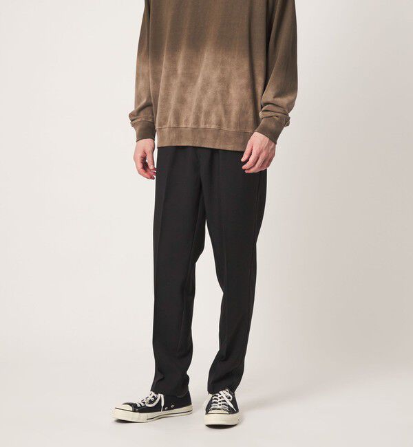 UNITED ARROWS green label relaxing「ポリエステル シャーク オルマイ イージーパンツR2 -2WAYストレッチ-」|その他|BLACK