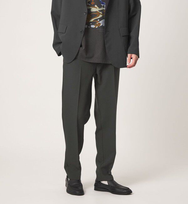 UNITED ARROWS green label relaxing「ポリエステル シャーク オルマイ イージーパンツR2 -2WAYストレッチ-」|その他|DK.GRAY