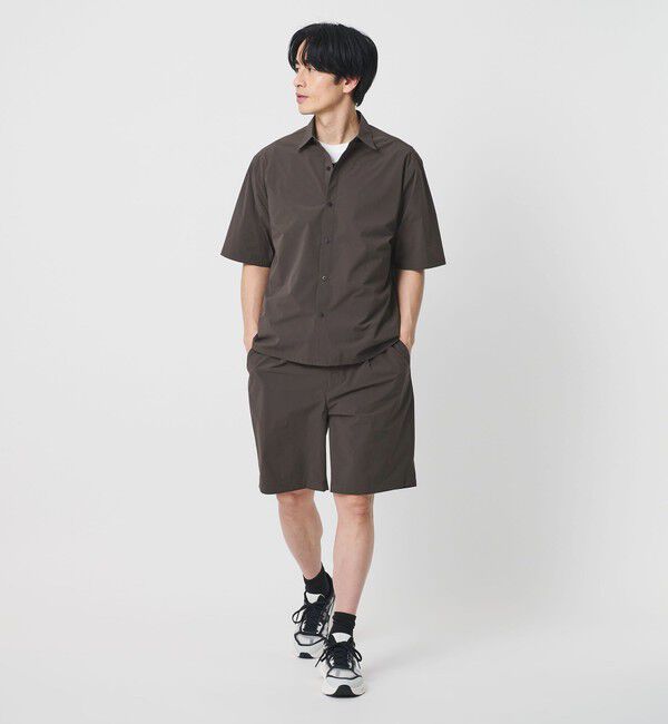 BEAUTY&YOUTH UNITED ARROWS「360&deg;MASTER ICE ショートスリーブ シャツ セットアップ対応 接触冷感 ストレッチ 撥水 UVカット」|シャツ・ブラウス|