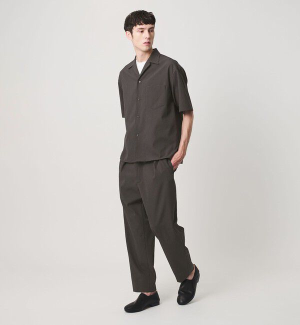BEAUTY&YOUTH UNITED ARROWS「KOMATSU PACK トロピカル オープンカラー シャツ GRANDE型 ストレッチ 吸水速乾 UVカット セットアップ対応」|シャツ・ブラウス|