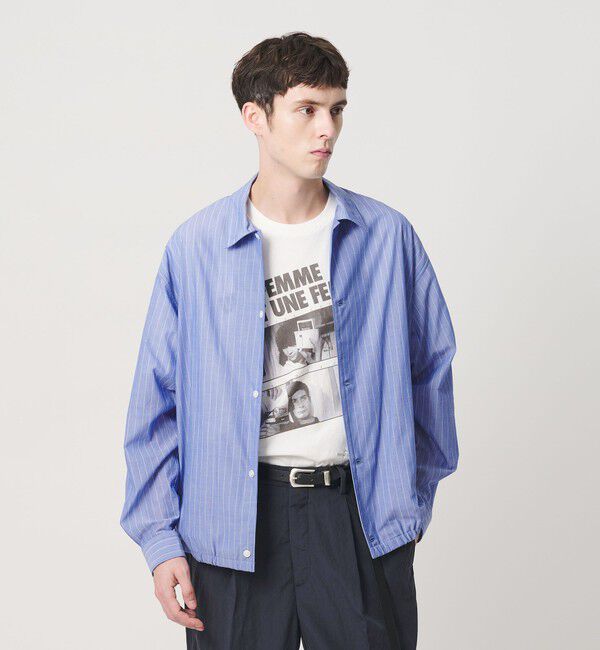 BEAUTY&YOUTH UNITED ARROWS「ボイル シアー ピンストライプ シャツ」|シャツ・ブラウス|COBALT