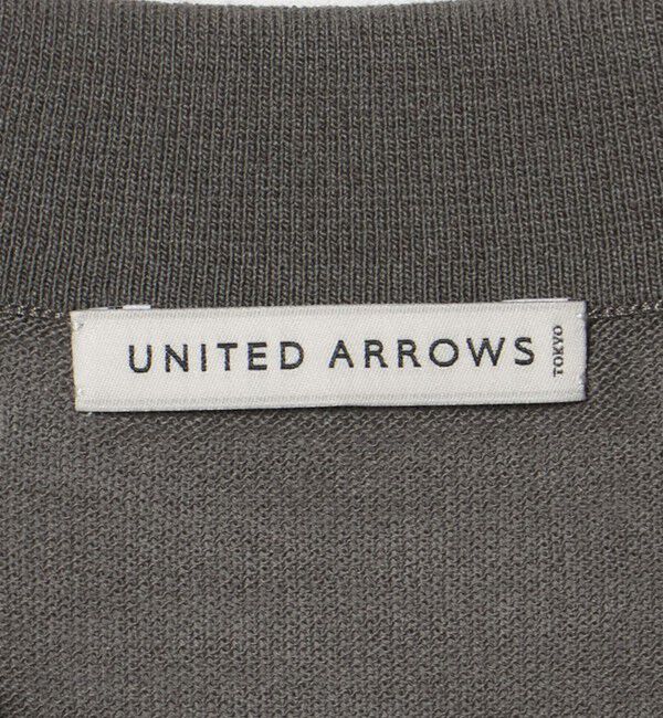 UNITED ARROWS「ウール/ペーパーヤーン ニットシャツ」|シャツ・ブラウス|